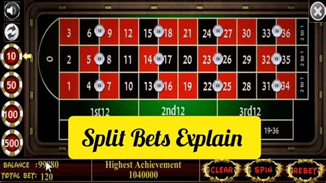  roulette split